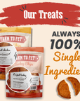 Turkey & Chicken Chip Dog Treat Duo | Single-Ingredient Poultry Treats for Dogs