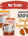 Turkey & Chicken Chip Dog Treat Duo | Single-Ingredient Poultry Treats for Dogs
