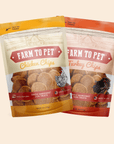 Turkey & Chicken Chip Dog Treat Duo | Single-Ingredient Poultry Treats for Dogs