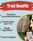 Puppy Packs 'n Snacks Dog Treat Starter Pack | Single-Ingredient Training Treats