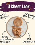 Chicken Crumbles Cat Treats | Single-Ingredient Treats for Cats