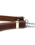 Martingale Leather Dog Collar