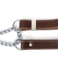 Martingale Leather Dog Collar
