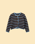 Bluebell Stripes Crop Cardigan