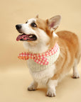 Picnic Bliss Floral Gingham Print Bandana