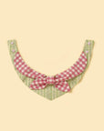 Picnic Bliss Floral Gingham Print Bandana
