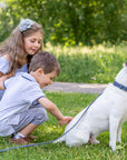 Pro Line Hunting Leather Collar and Leash Set
