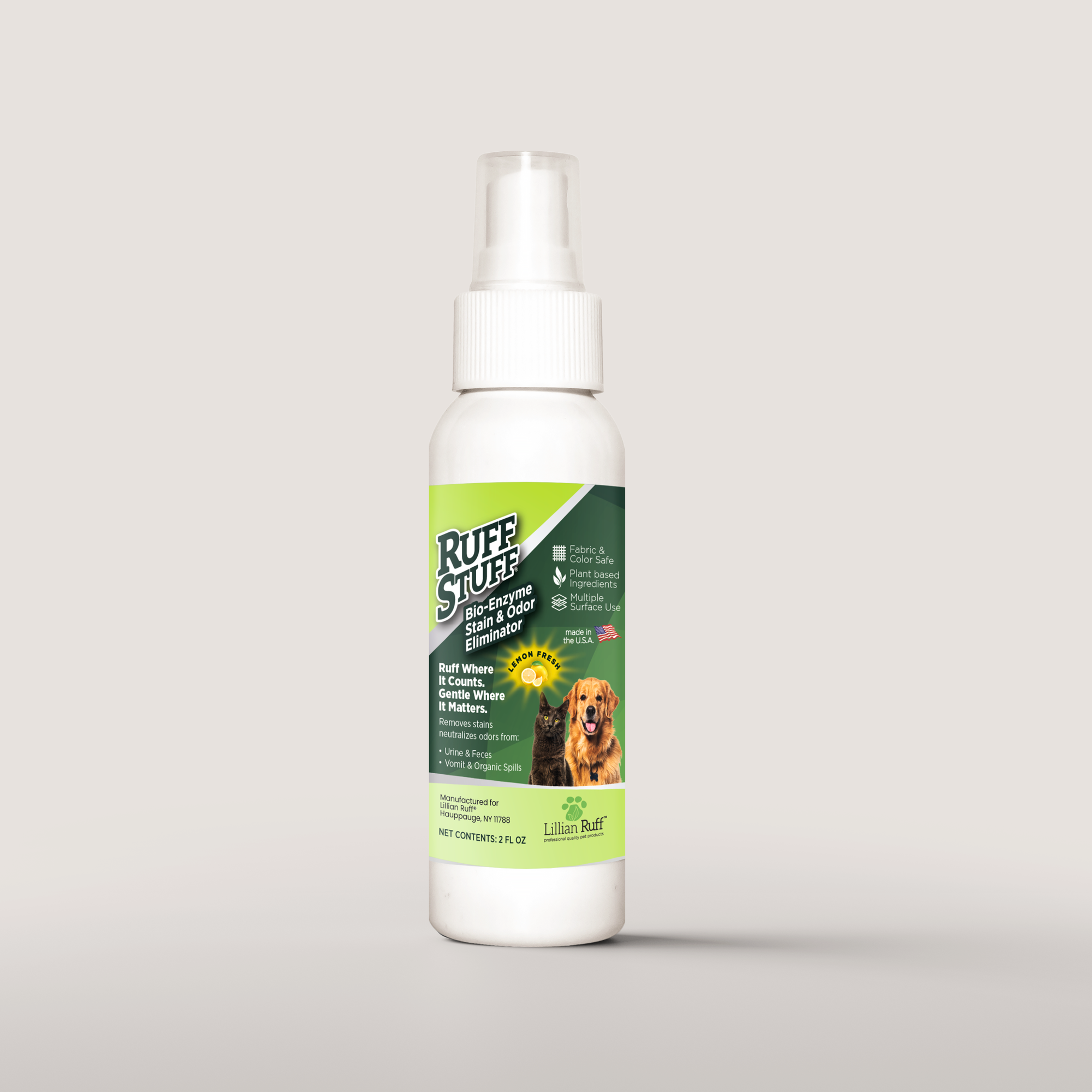 RUFF STUFF Bio-Enzyme Stain &amp; Odor Eliminator Travel