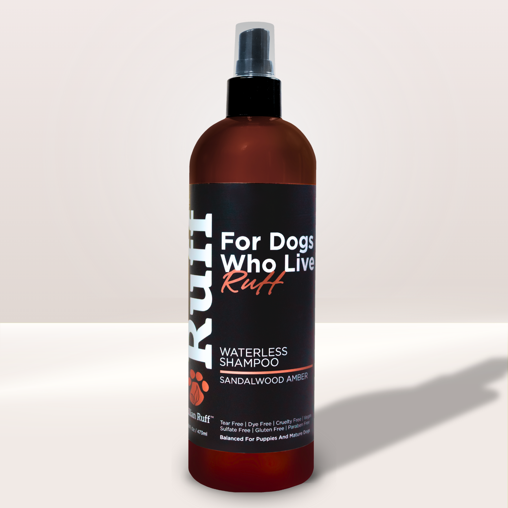 Waterless Shampoo Sandalwood-Amber