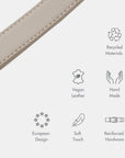Collar - Air Tag Enabled - Vegan Leather - Cupertino