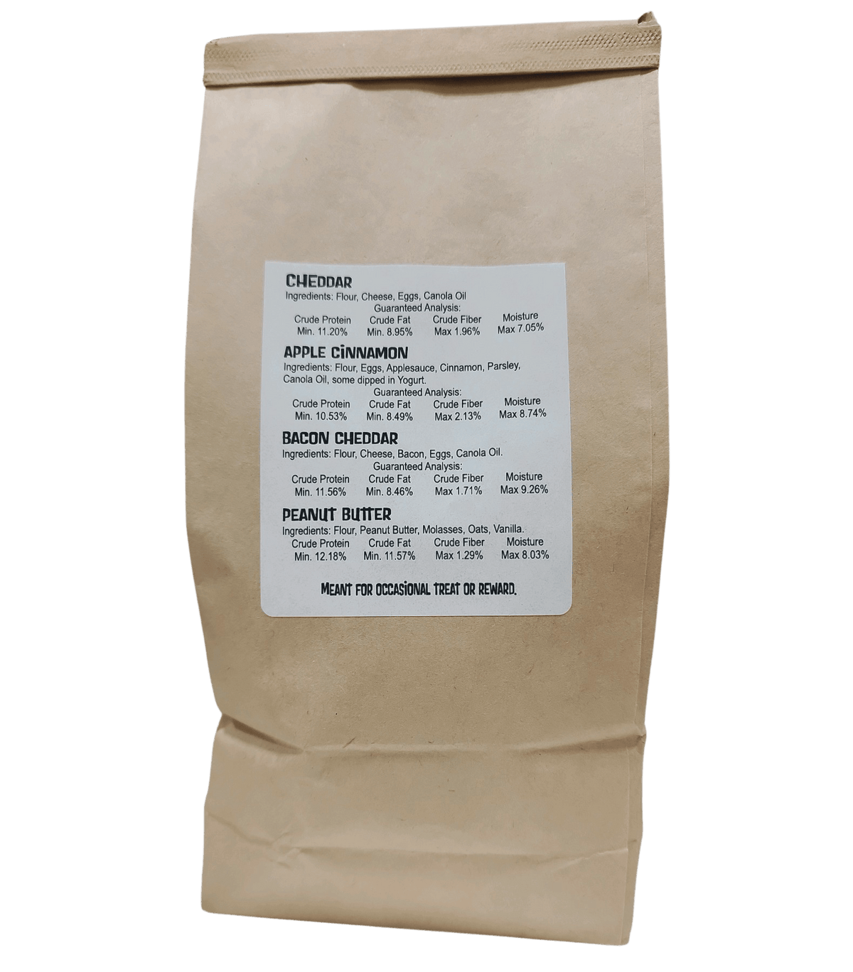 Homemade Dog Treat Party Bag – 1 lb Variety Mix