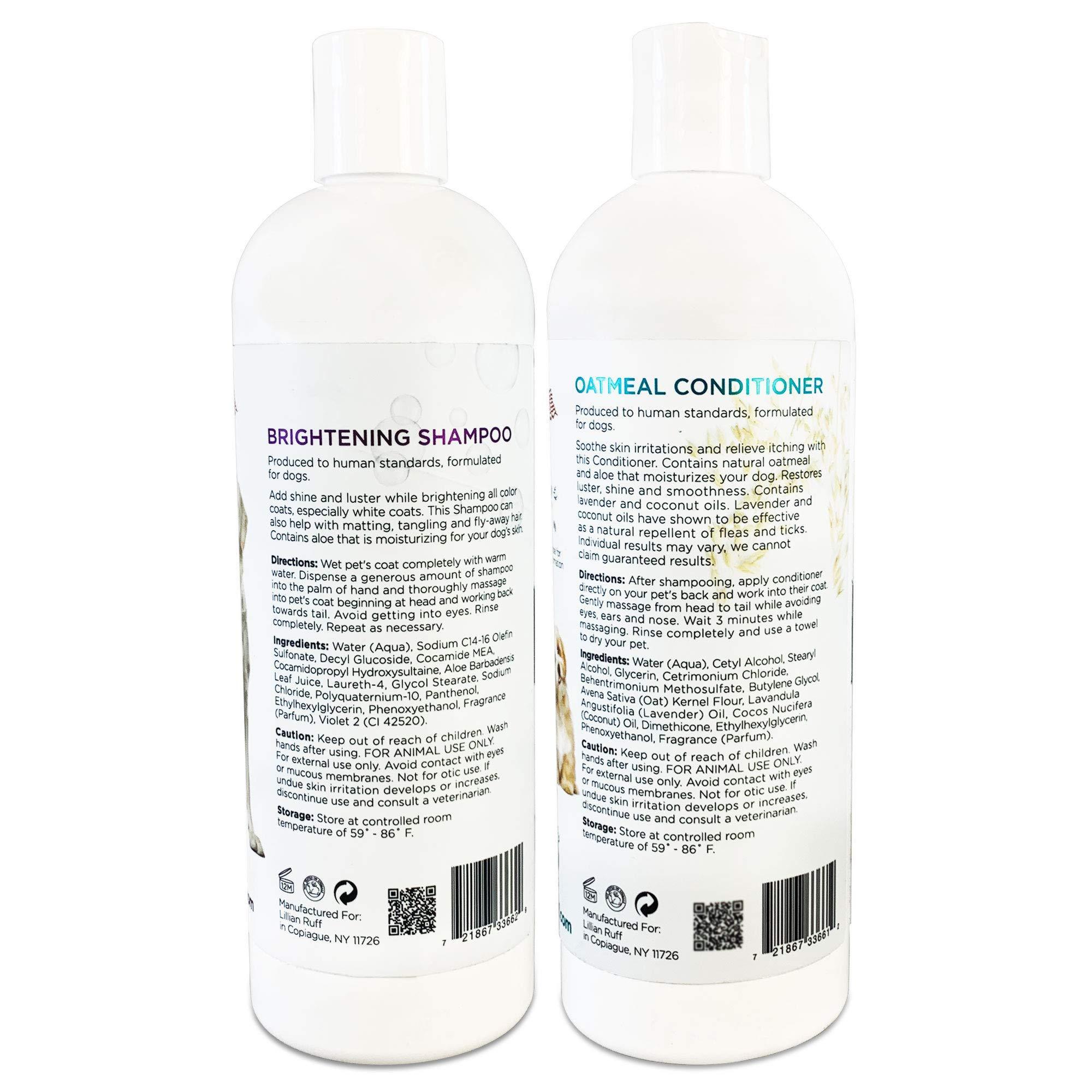 Brightening Shampoo & Oatmeal Conditioner Set - Lillian Ruff-12-LK8N-TVDH